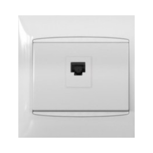taparj45coral Tapa RJ45 BJC Coral